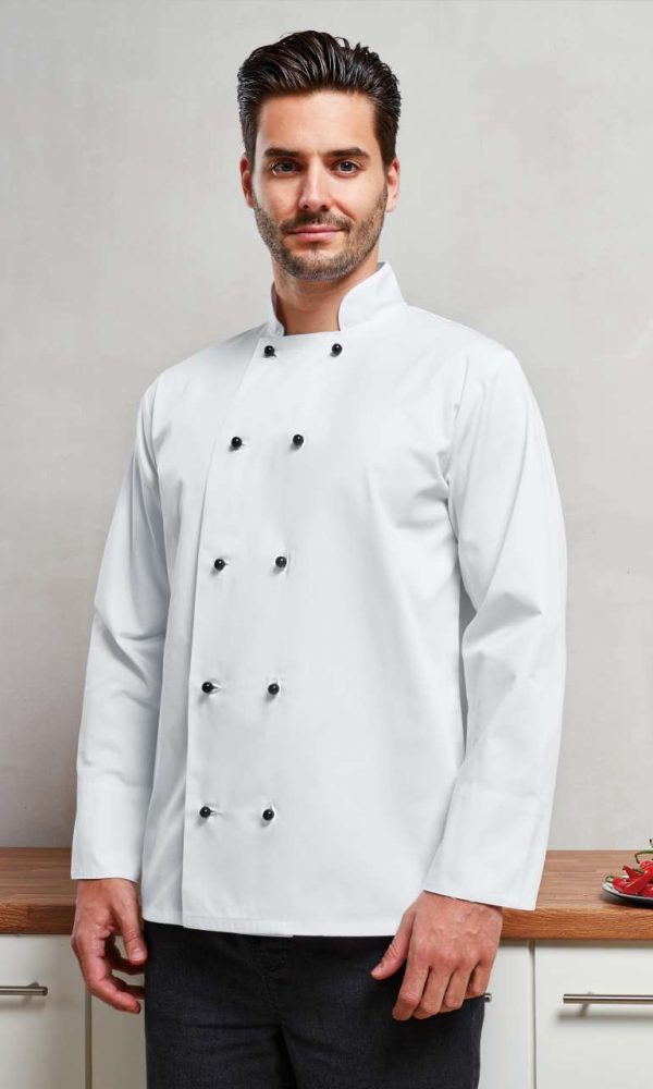 ‘CUISINE' LONG SLEEVE CHEF’S JACKET