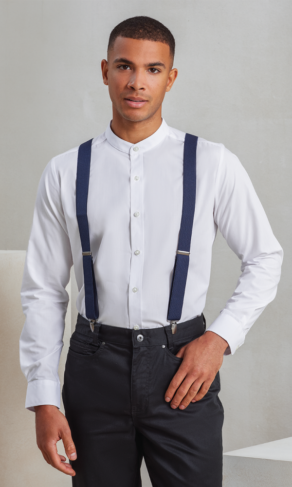 CLIP-ON TROUSER BRACES/SUSPENDERS