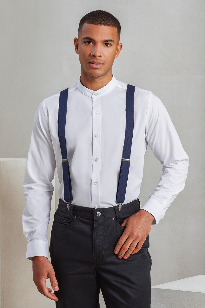 CLIP-ON TROUSER BRACES/SUSPENDERS