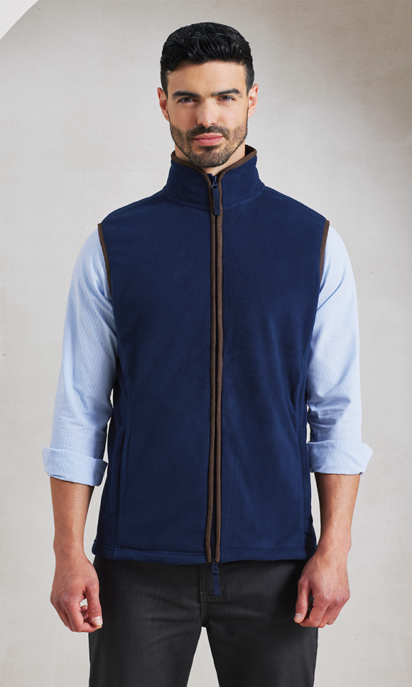 MEN'S 'ARTISAN' FLEECE GILET