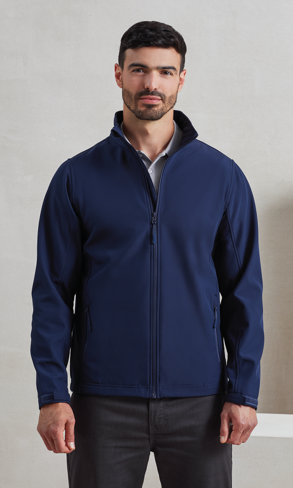 MEN’S WINDCHECKER® PRINTABLE & RECYCLED SOFTSHELL JACKET