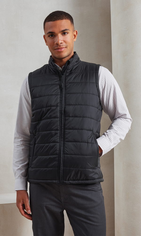 MEN'S 'RECYCLIGHT' PADDED GILET