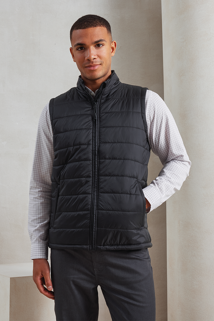 MEN'S 'RECYCLIGHT' PADDED GILET