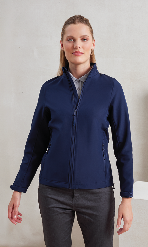 WOMEN’S WINDCHECKER® PRINTABLE & RECYCLED SOFTSHELL JACKET