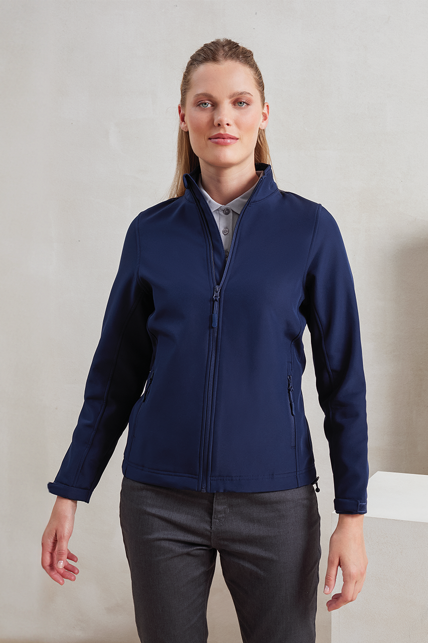 WOMEN’S WINDCHECKER® PRINTABLE & RECYCLED SOFTSHELL JACKET