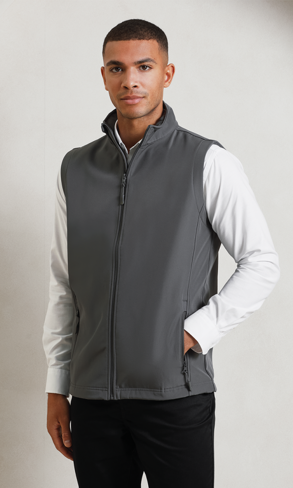 MEN’S WINDCHECKER® PRINTABLE & RECYCLED SOFTSHELL GILET