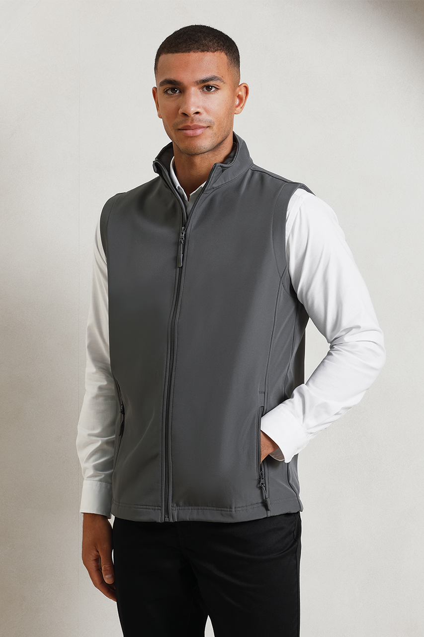 MEN’S WINDCHECKER® PRINTABLE & RECYCLED SOFTSHELL GILET