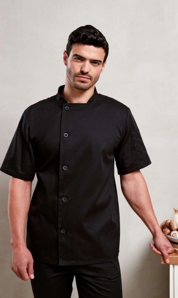 'ESSENTIAL' SHORT SLEEVE CHEF'S JACKET