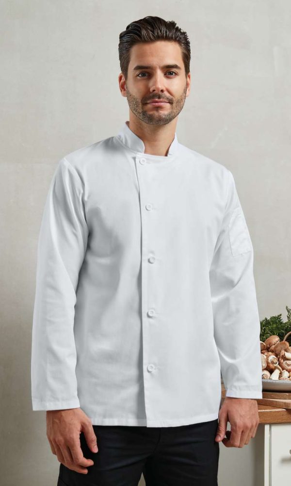 'ESSENTIAL' LONG SLEEVE CHEF'S JACKET