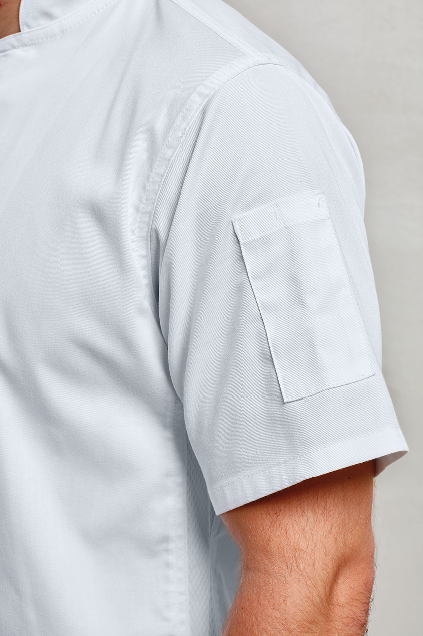CHEF'S ZIP-CLOSE SHORT SLEEVE JACKET - Slika 4