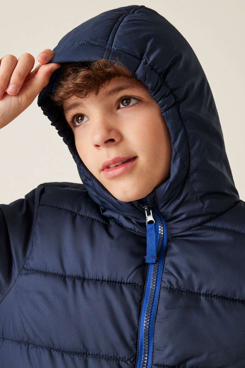 JUNIOR SCHOLAR THERMAL HOODED JACKET - Slika 4