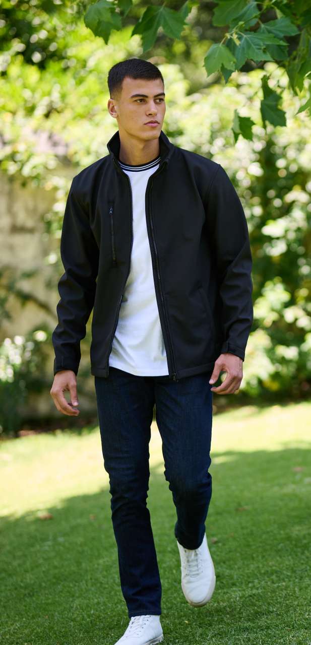 ABLAZE 3 LAYER PRINTABLE SOFTSHELL JACKET - Slika 2