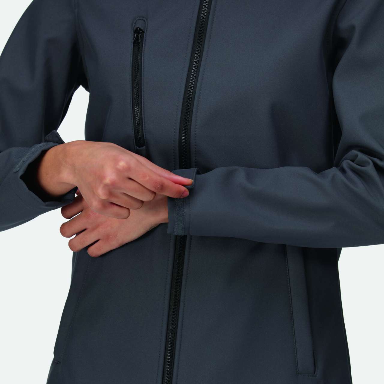 WOMEN'S ABLAZE 3 LAYER PRINTABLE SOFTSHELL JACKET - Slika 2