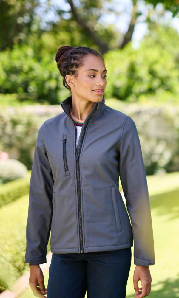 WOMEN'S ABLAZE 3 LAYER PRINTABLE SOFTSHELL JACKET