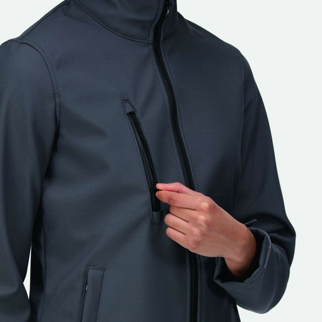 WOMEN'S ABLAZE 3 LAYER PRINTABLE SOFTSHELL JACKET - Slika 6