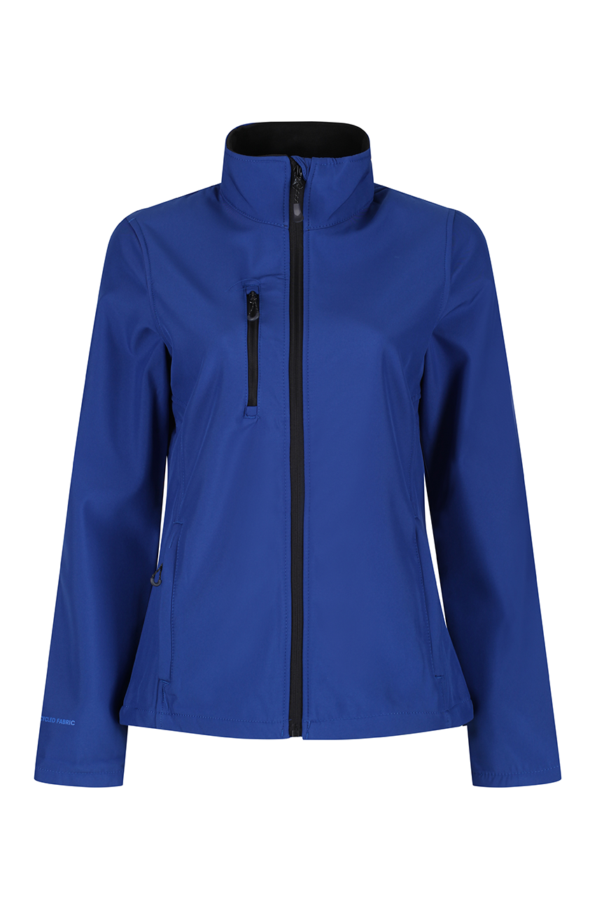 WOMEN'S HONESTLY MADE RECYCLED PRINTABLE SOFTSHELL JACKET