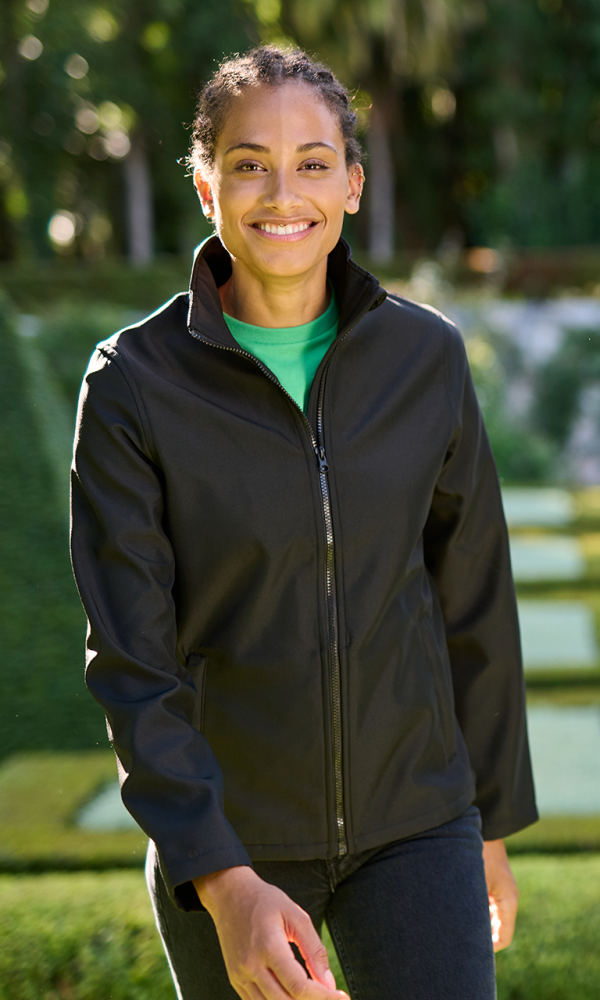 ABLAZE WOMEN'S PRINTABLE SOFTSHELL