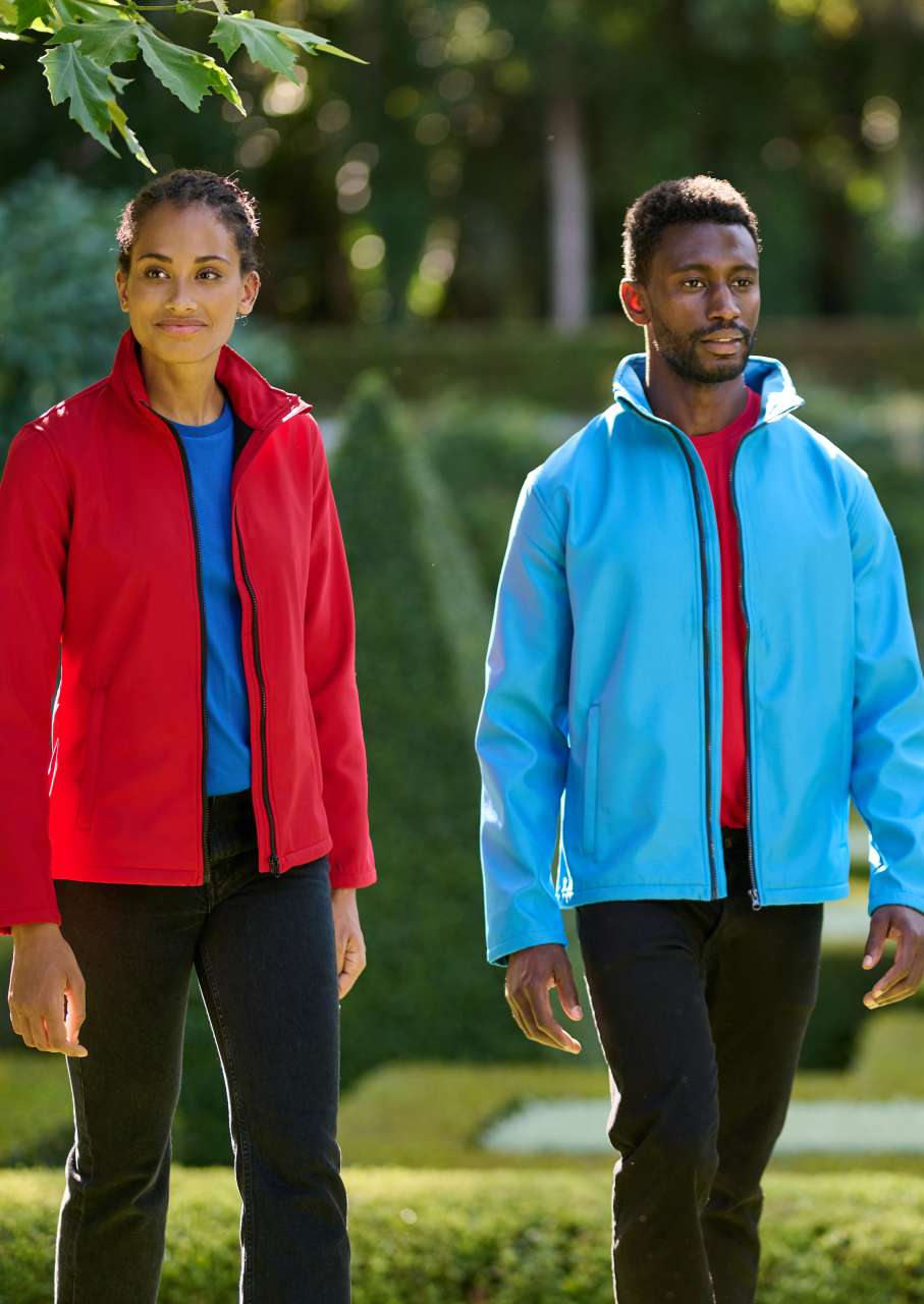 ABLAZE WOMEN'S PRINTABLE SOFTSHELL - Slika 3