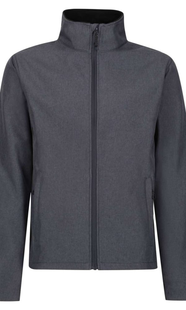 LIMESTONE MARL PRINTABLE SOFTSHELL JACKET