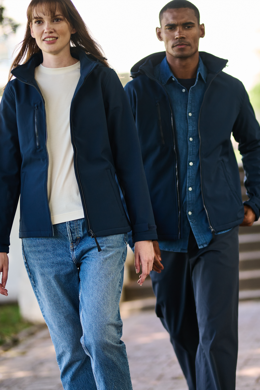 VENTURER 3 LAYER HOODED PRINTABLE SOFTSHELL JACKET - Slika 2