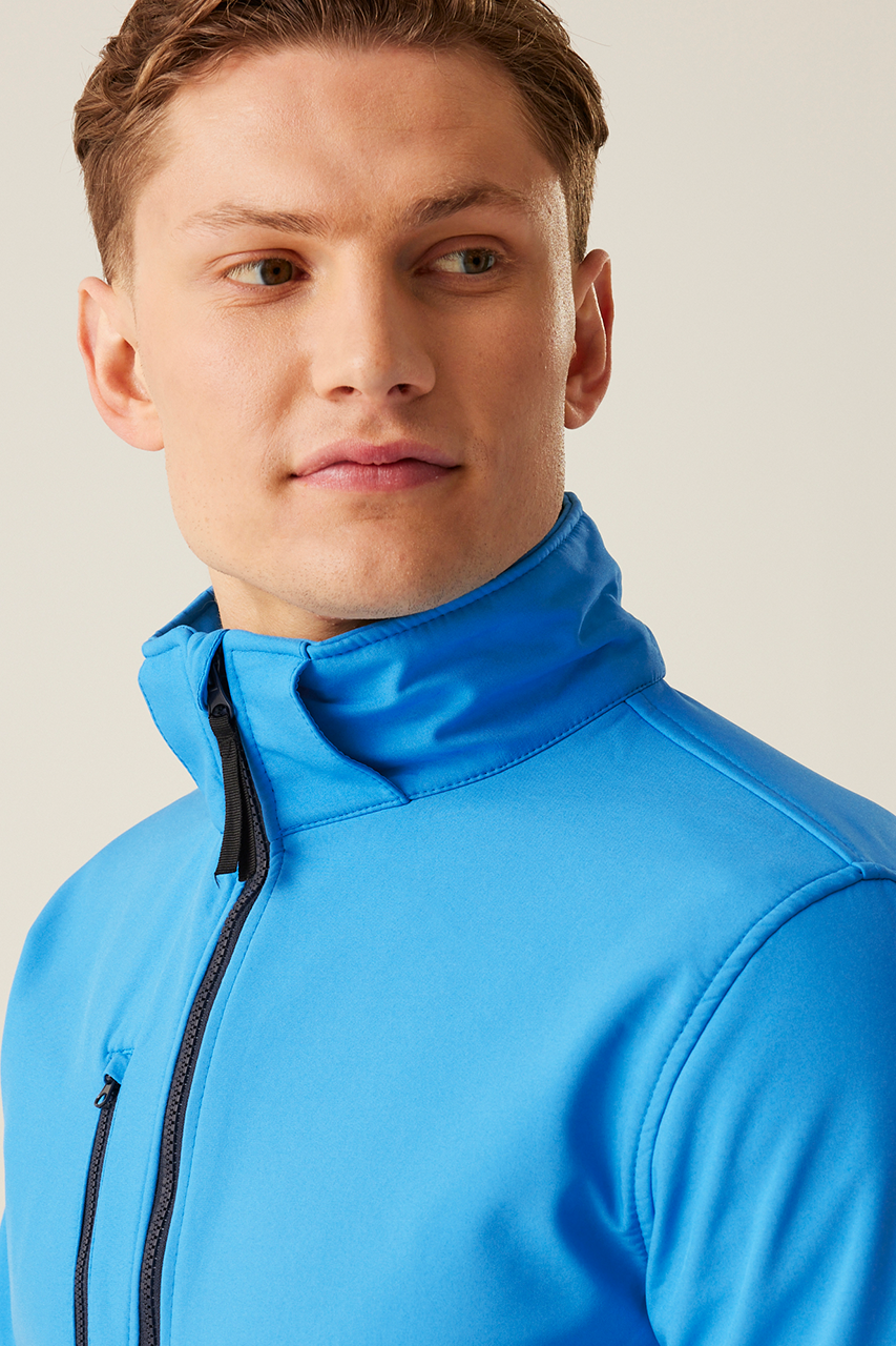 VENTURER 3 LAYER HOODED PRINTABLE SOFTSHELL JACKET - Slika 6