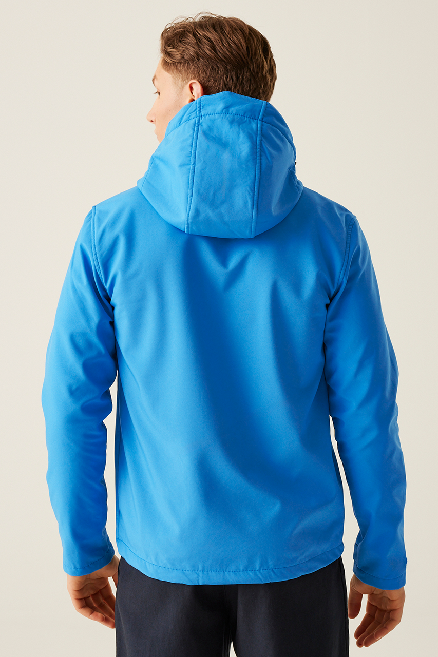VENTURER 3 LAYER HOODED PRINTABLE SOFTSHELL JACKET - Slika 8