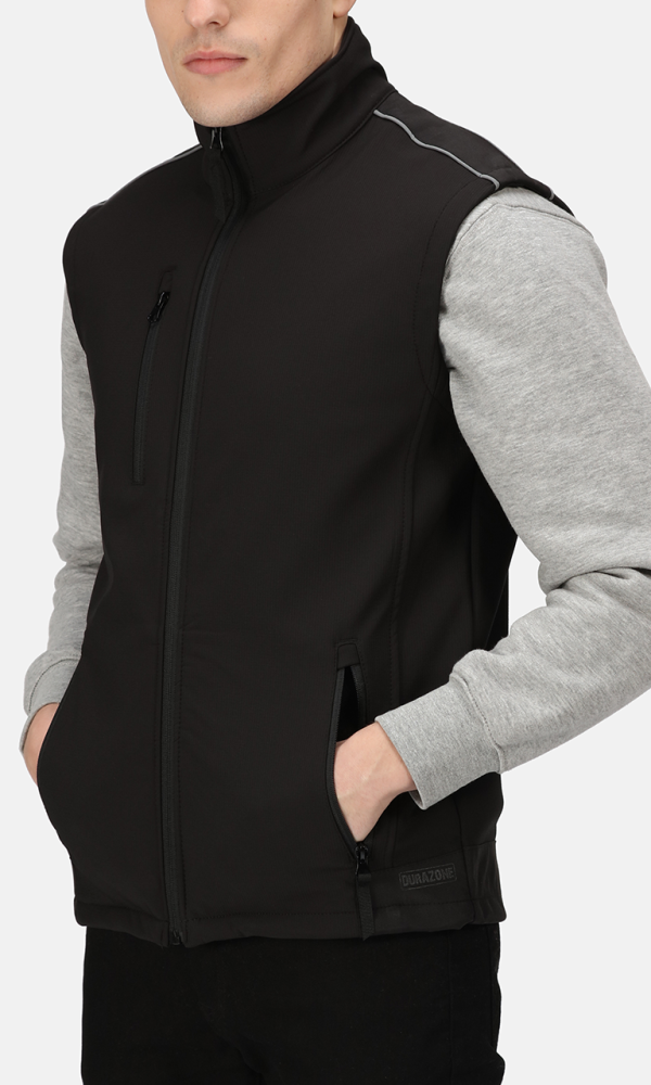 SANDSTORM - SOFTSHELL RIPSTOP BODYWARMER