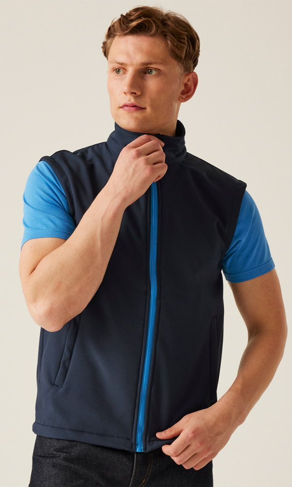 ABLAZE PRINTABLE SOFTSHELL BODYWARMER