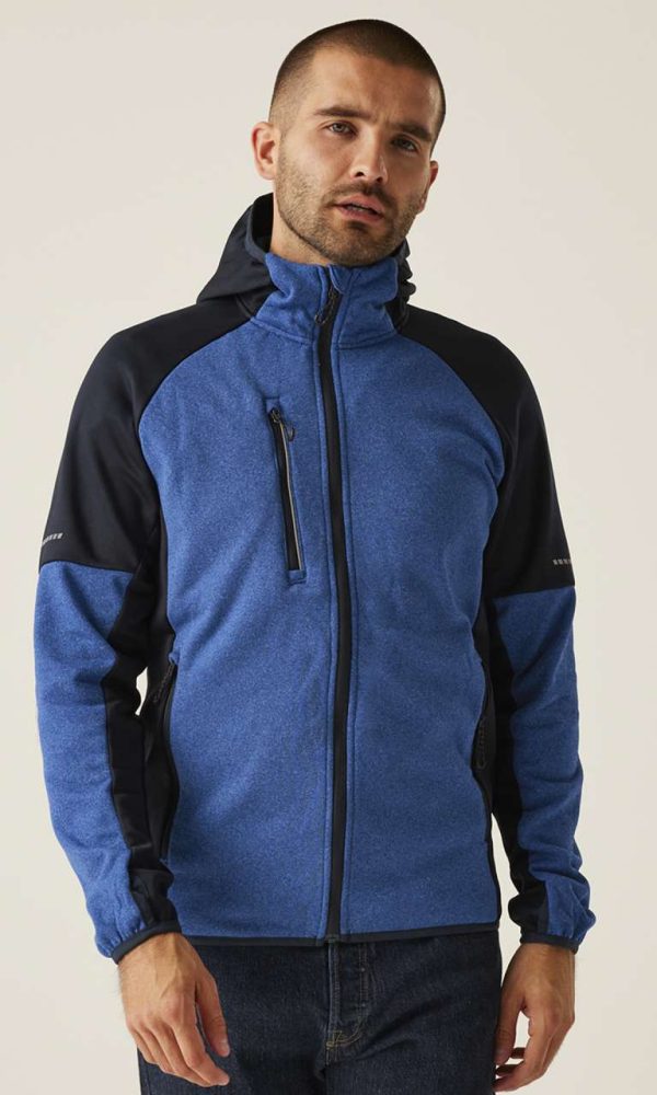 X-PRO COLDSPRING II HYBRID PERFORMANCE STRETCH HOODED FLEECE JACKET