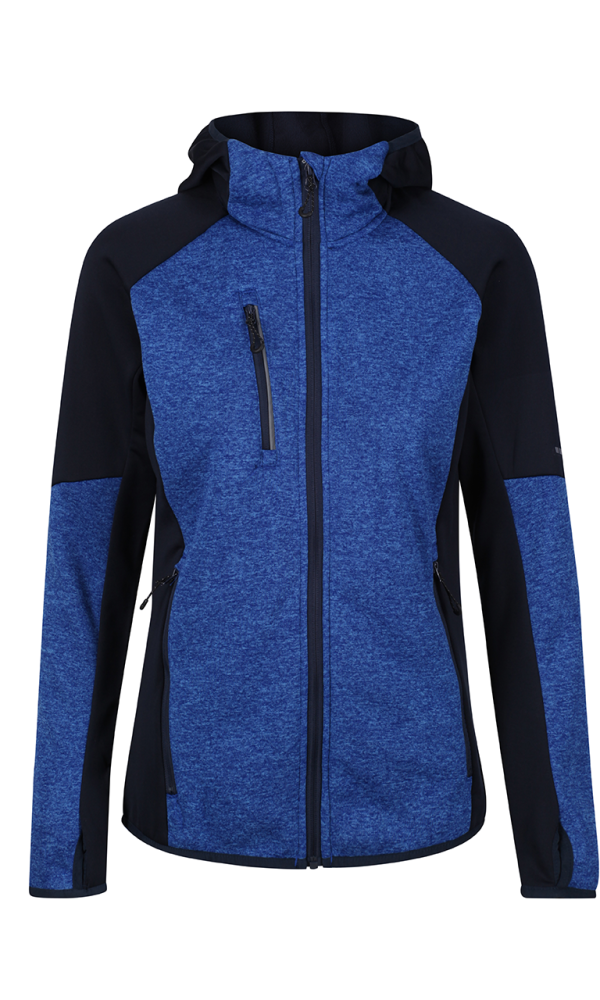 WOMEN'S X-PRO COLDSPRING II HYBRID PERFORMANCE STRETCH HOODED FLEECE JACKET