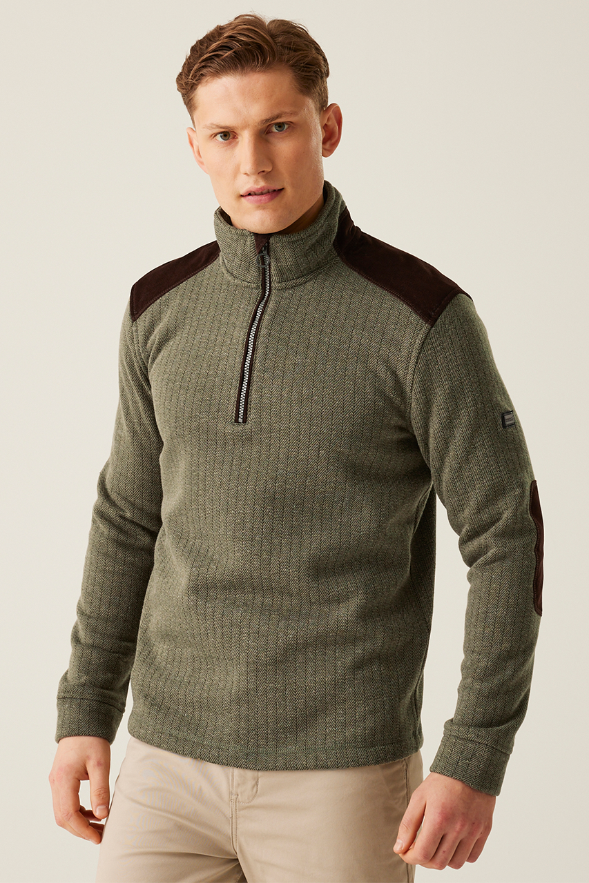 HOLBECK HALF ZIP FLEECE - Slika 2