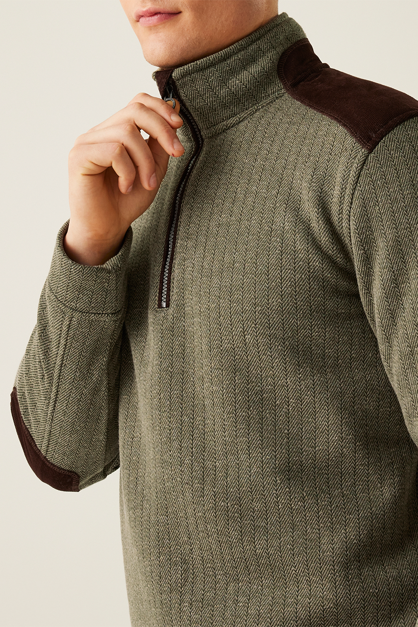 HOLBECK HALF ZIP FLEECE - Slika 3