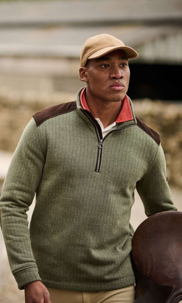 HOLBECK HALF ZIP FLEECE