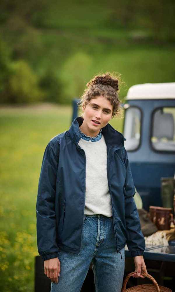 WOMEN'S DOVER FLEECE-LINED BOMBER JACKET