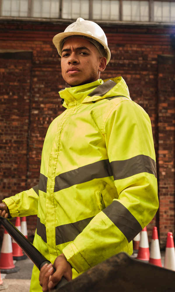 HI-VIS PRO CONTRACT DOVER JACKET