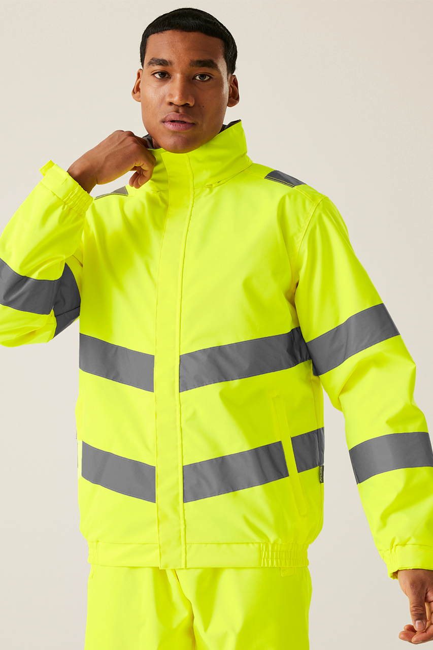 HI-VIS PRO CONTRACT DOVER JACKET - Slika 2