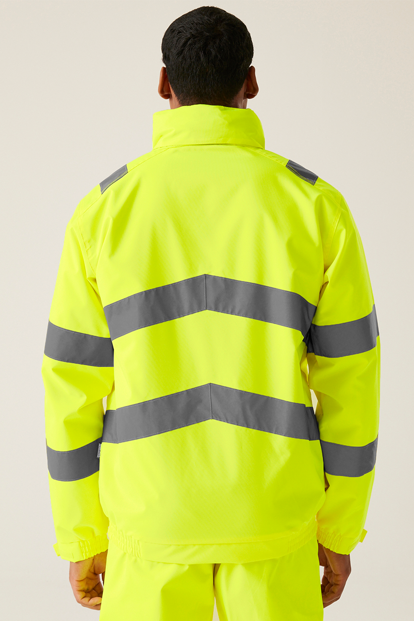 HI-VIS PRO CONTRACT DOVER JACKET - Slika 5