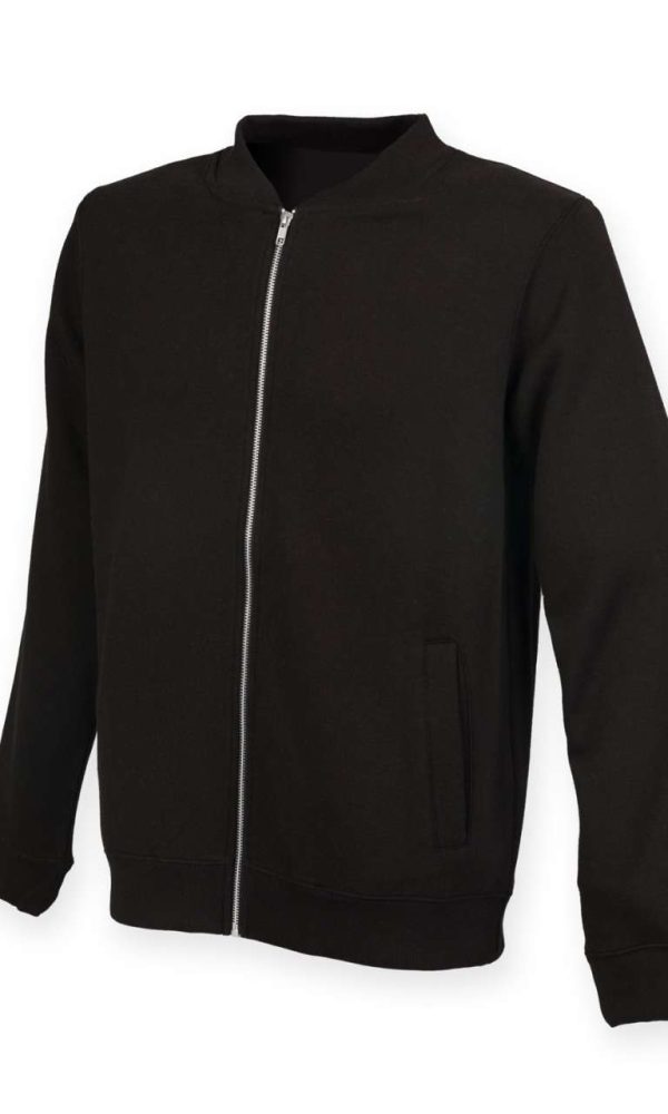 UNISEX BOMBER FULL ZIP SWEAT