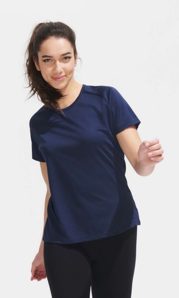 SOL'S SPORTY WOMEN - RAGLAN SLEEVED T-SHIRT