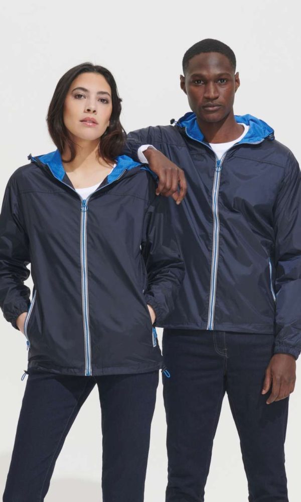 SOL'S SKATE - UNISEX LINED WINDBREAKER