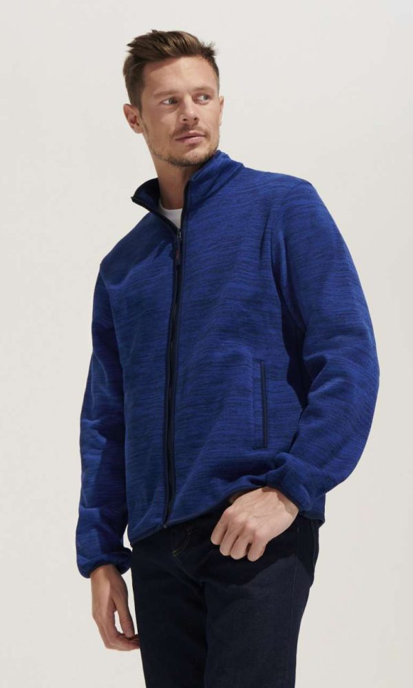 SOL'S TURBO - KNITTED FLEECE JACKET