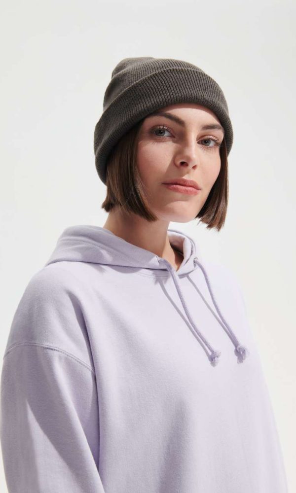 SOL'S PITTSBURGH - SOLID-COLOUR BEANIE WITH CUFFED DESIGN