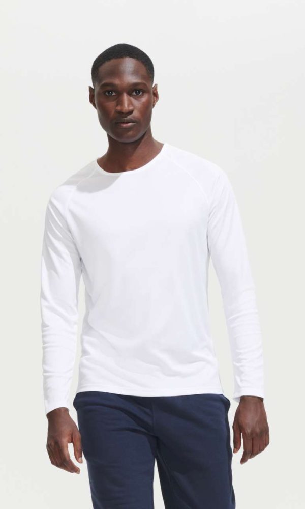 SOL'S SPORTY LSL MEN - LONG SLEEVE SPORTS T-SHIRT