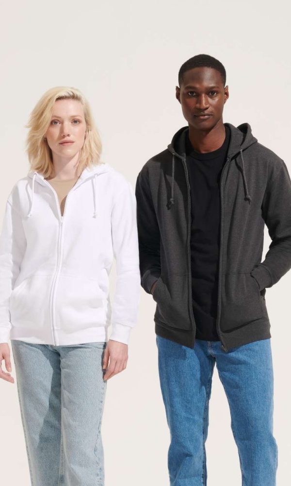 SOL'S CARTER - UNISEX FULL-ZIP HOODIE