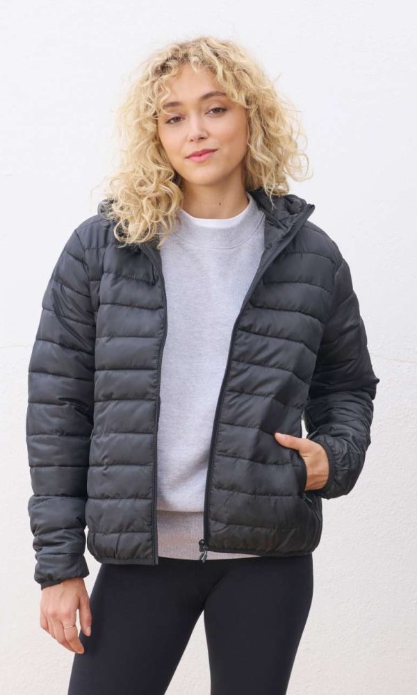 SOL'S STREAM HOODED WOMEN - LIGHTWEIGHT HOODED PADDED JACKET