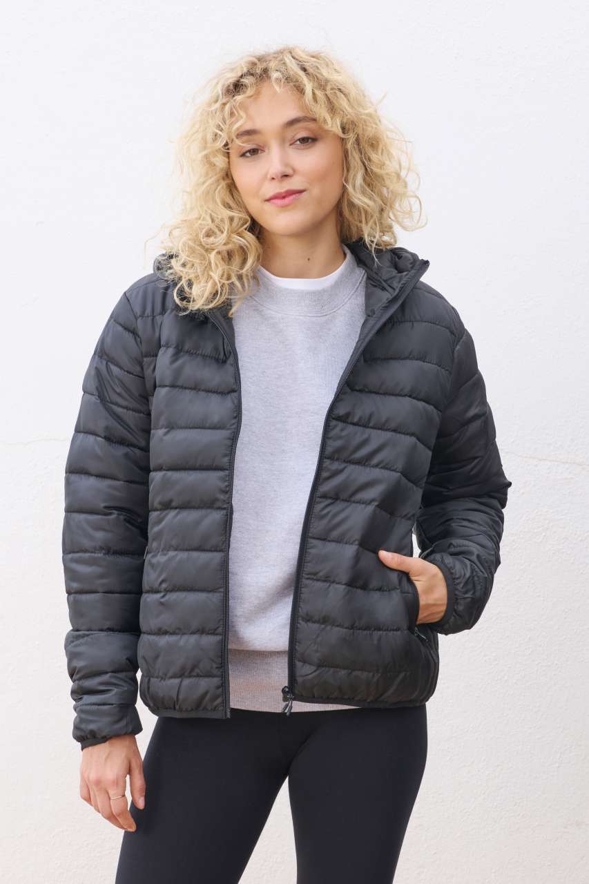 SOL'S STREAM HOODED WOMEN - LIGHTWEIGHT HOODED PADDED JACKET