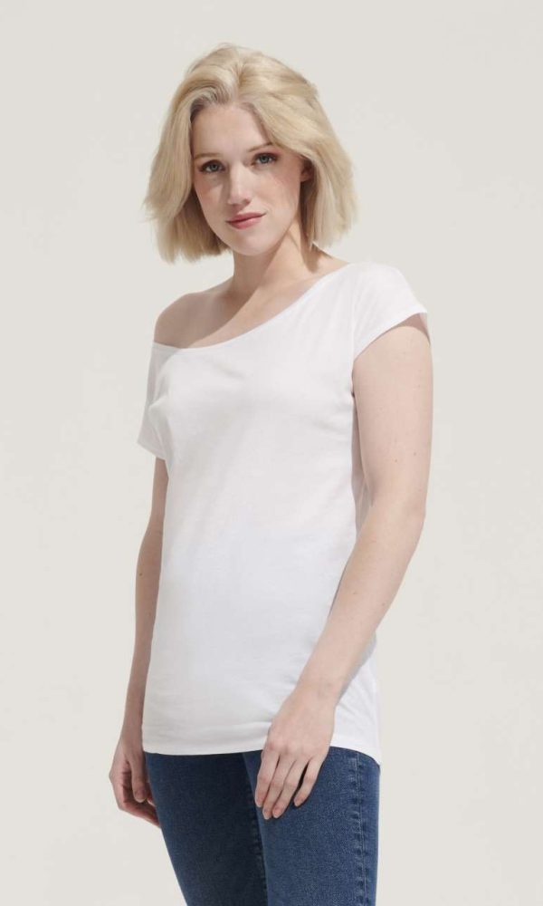 SOL'S MARYLIN - WOMEN’S SHORT SLEEVE LONG KIMONO T-SHIRT