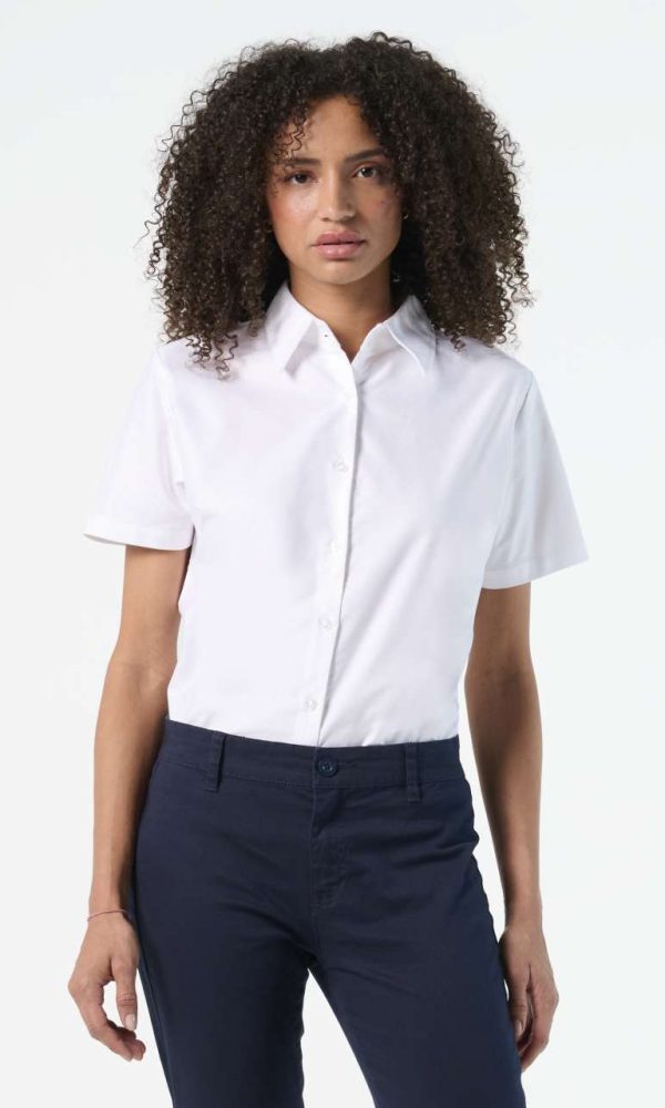 SOL'S ELITE - SHORT SLEEVE OXFORD WOMEN'S SHIRT