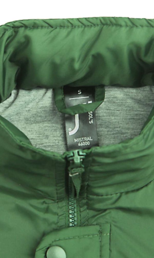 SOL'S MISTRAL - JERSEY-LINED WATER REPELLENT WINDBREAKER