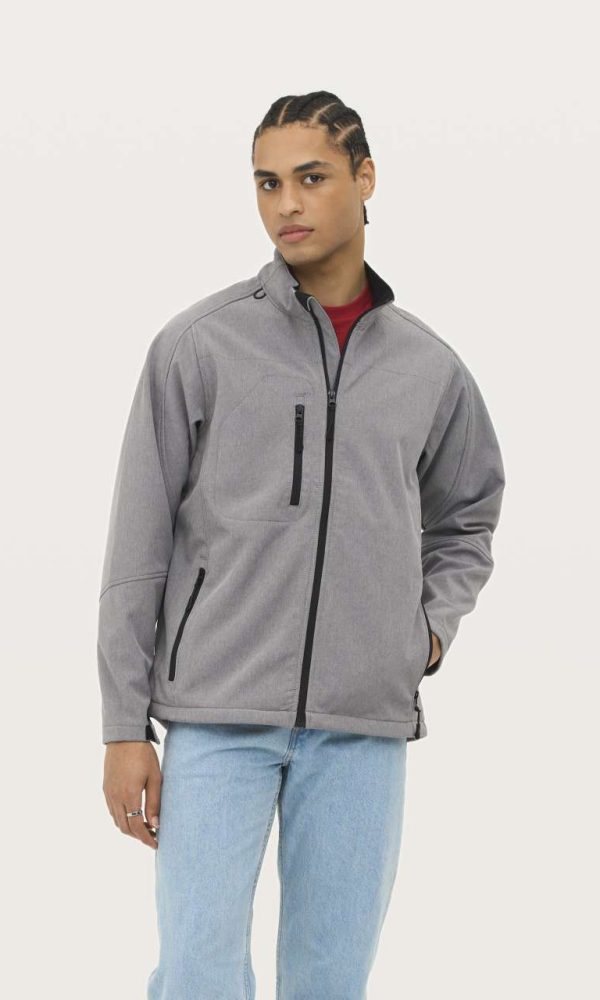SOL'S RELAX - MEN'S SOFTSHELL ZIPPED JACKET